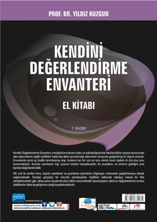 Kendini Değerlendirme Envanteri El Kitabı %6 indirimli Yıldız Kuzgun