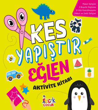 Kes Yapıştır Eğlen Aktivite Kitabı Kolektif