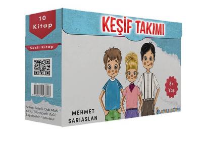 Keşif Takımı Hikaye Seti - 10 Kitap Takım - Kutulu Mehmet Sarıaslan