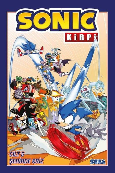 Kirpi Sonic Cilt 5 - Şehirde Kriz Ian Flynn