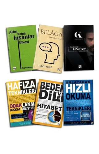 Kişisel Gelişim Seti (6 Kitap Takım) İlkay Tercan