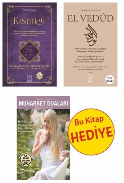 Kısmet - El Vedud Seti - 2 Kitap Takım - Hediye: Muhabbet Duaları Tuğç