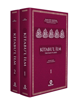 Kitabu’l İlm (Tercümesi Ve Şerhi) 2 Cilt Kolektif