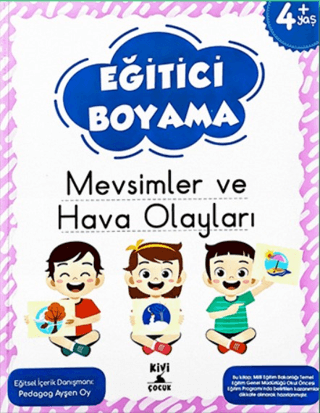 Kivi Eğitici Boyama Mevsimler Ve Hava Olayları Kolektif