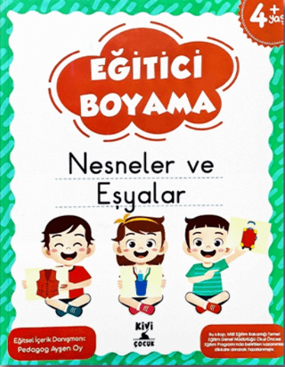 Kivi Eğitici Boyama Nesneler Ve Eşyalar Kolektif