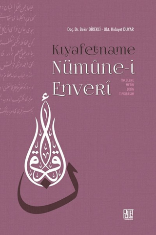 Kıyafetname - Numune-i Enveri Bekir Direkci