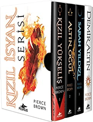 Kızıl İsyan Serisi (4 Kitap Takım Ciltli Kutulu Özel Set) Pierce Brown