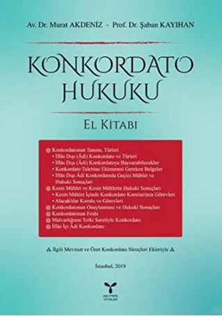 Konkordato Hukuku Murat Akdeniz