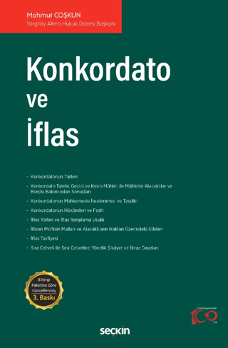 Konkordato ve İflas (Ciltli) Mahmut Coşkun