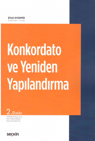 Konkordato ve Yeniden Yapılandırma Efrail Aydemir