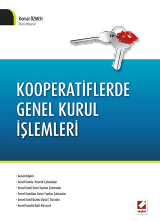 Kooperatiflerde Genel Kurul İşlemleri Kemal Özmen