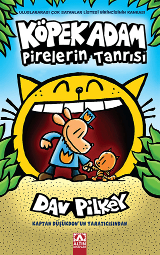 Köpek Adam Pirelerin Tanrısı - Köpek Adam 5 Dav Pilkey