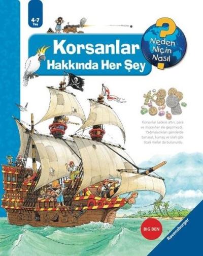 Korsanlar Hakkında Her Şey - Neden Niçin Nasıl 4 - 7 Yaş Andrea Eme