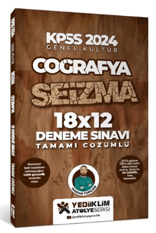 KPSS 2024 Genel Kültür Coğrafya Seizma 18X12 Tamamı Çözümlü Deneme Sın