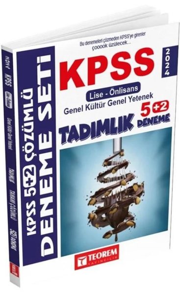 KPSS 2024 Lise Ön Lisans Tadımlık 5 + 2 Deneme Kolektif