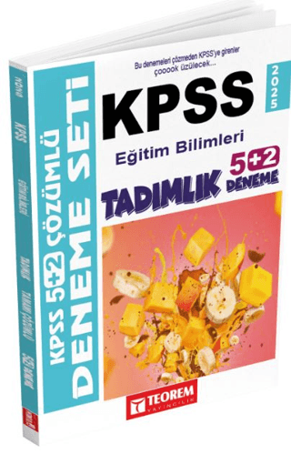 KPSS 5+2 Deneme Sınavı Eğitim Bilimleri Tamamı Çözümlü Kollektif