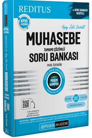 KPSS A Grubu Muhasebe Tamamı Çözümlü Soru Bankası Peril Özergün