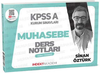 KPSS A Grubu Muhasebe Video Ders Notları Sinan Öztürk