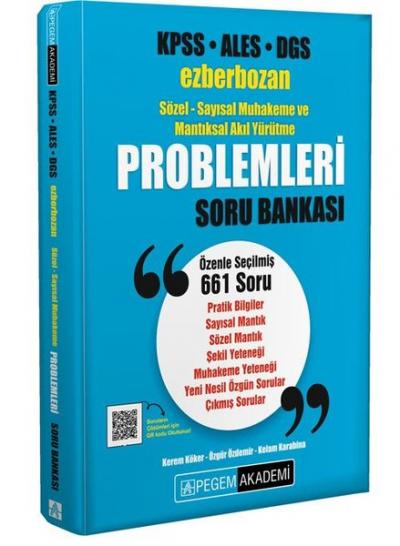 KPSS ALES DGS Ezberbozan Sözel - Sayısal Muhakeme ve Mantıksal Akıl Yü