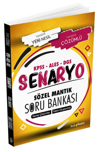 KPSS ALES DGS Sözel Mantık Senaryo Soru Bankası Çözümlü Mehmet Görgüno