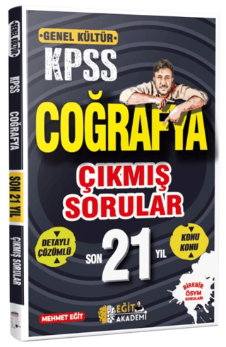 KPSS Coğrafya Son 21 Yıl Çıkmış Sorular Mehmet Eğit