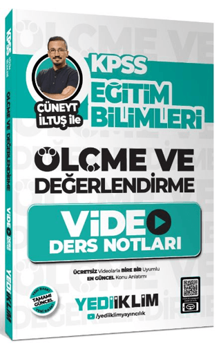 KPSS Eğitim Bilimleri Ölçme ve Değerlendirme Cüneyt İltuş İle Video De