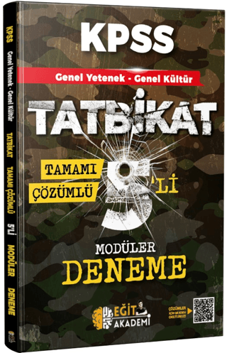 KPSS Genel Yetenek Genel Kültür Tatbikat Tamamı Çözümlü 5li Modüler De