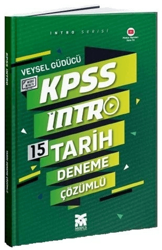 2021 KPSS Intro 15 Tarih Deneme Çözümlü Veysel Güdücü