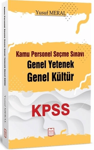 KPSS Kamu Personel Seçme Sınavı Genel Yetenek Genel Kültür Yusuf Meral