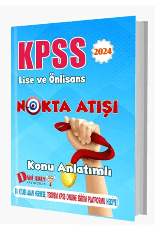 2024 KPSS Lise ve Ön Lisans Nokta Atışı Konu Anlatımlı Kolektif