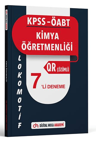 KPSS ÖABT Kimya Öğretmenliği Lokomotif Serisi QR Çözümlü 7'li Deneme K