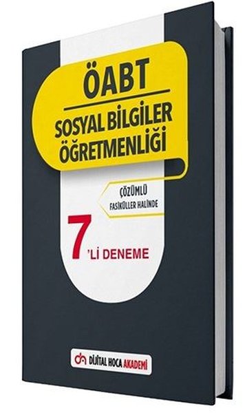 KPSS ÖABT Sosyal Bilgiler Öğretmenliği Çözümlü 7li Deneme Kolektif