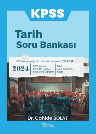 KPSS Tarih Soru Bankası Cahide Bolat