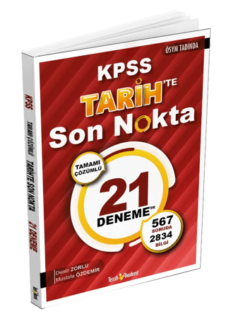 2021 KPSS Tamamı Çözümlü Son Nokta 21 Deneme Deniz Zorlu