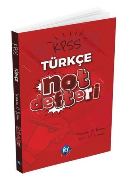 KPSS Türkçe El Yazısı Konu Anlatım Defteri Elif Eryılmaz