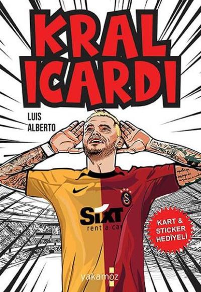 Kral İcardi - Kart ve Sticker Hediyeli Luis Alberto Urrea