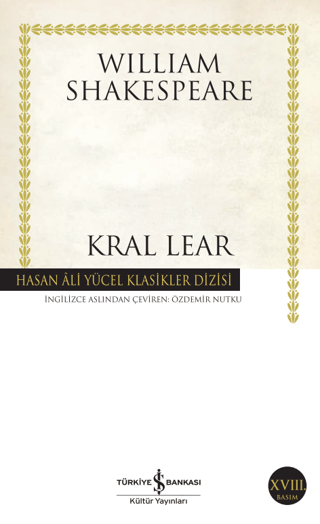 Kral Lear - Hasan Ali Yücel Klasikleri %28 indirimli William Shakespea