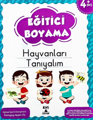 Ktb Kivi Eğitici Boyama Hayvanları Tanıyalım Kolektif