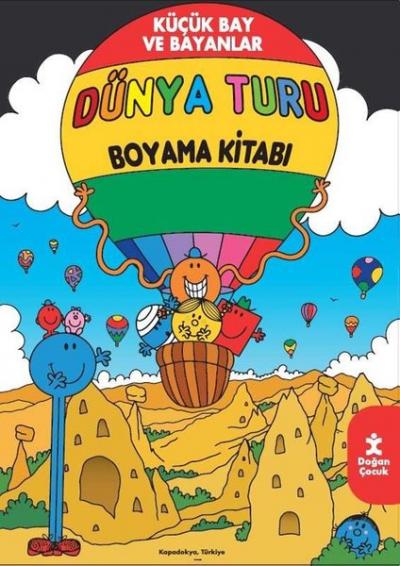 Küçük Bay ve Bayanlar - Dünya Turu Boyama Kitabı Kolektif