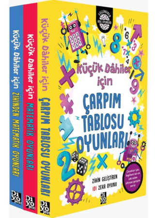 Küçük Dahiler Matematik Seti 3 Kitap Gareth Moore