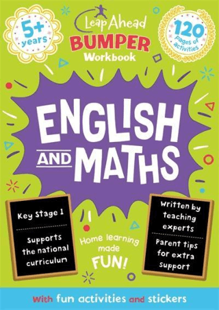 Leap Ahead Bumper Workbook: 5+ Years English and Maths Kolektif