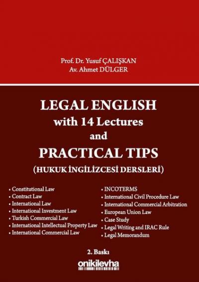 Legal English with 14 Lectures and Practical Tips Yusuf Çalışkan