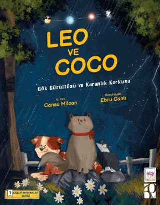 Gök Gürültüsü ve Karanlık Korkusu - Leo ve Coco - Cesur Hayvanlar Seri