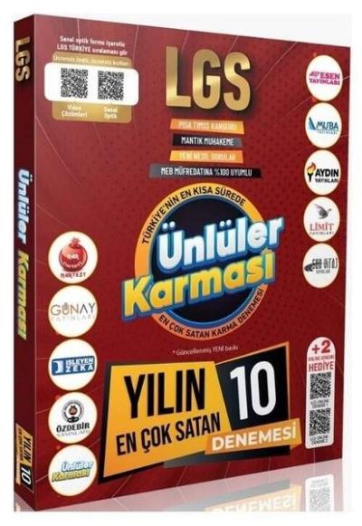 LGS 10 Farklı Yayın 10 Farklı Deneme Kolektif