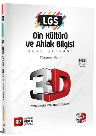 LGS 3D Din Kültürü Soru Bankası