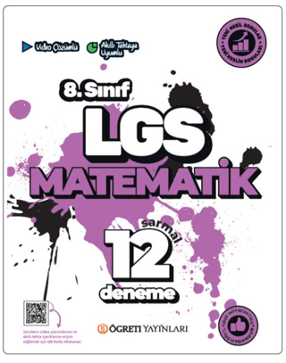 LGS 8. Sınıf Matematik Sarmal 12 Deneme Kollektif