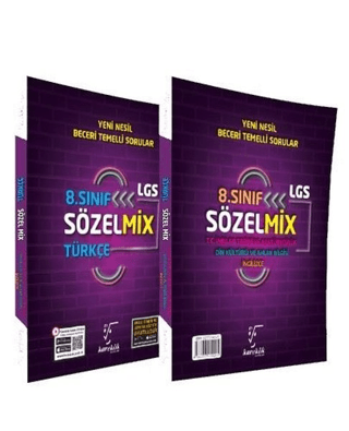 2021 LGS 8.Sınıf SözelMix Beceri Temelli Sorular Kolektif