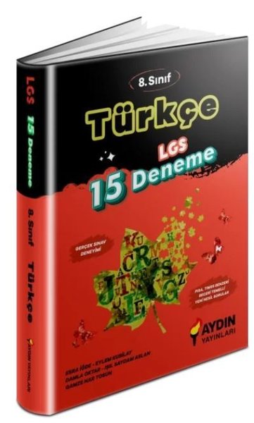 LGS 8. Sınıf Türkçe 15 Deneme Kolektif