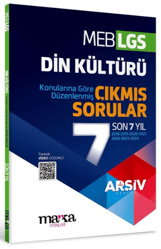 LGS Din Kültürü Konularına Göre Düzenlenmiş Son 7 Yıl Çıkmış Sorular K