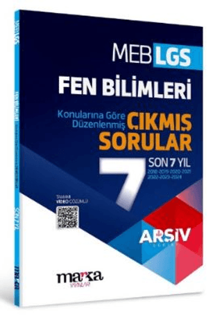 LGS Fen Bilimleri Konularına Göre Düzenlenmiş Son 7 Yıl Çıkmış Sorular